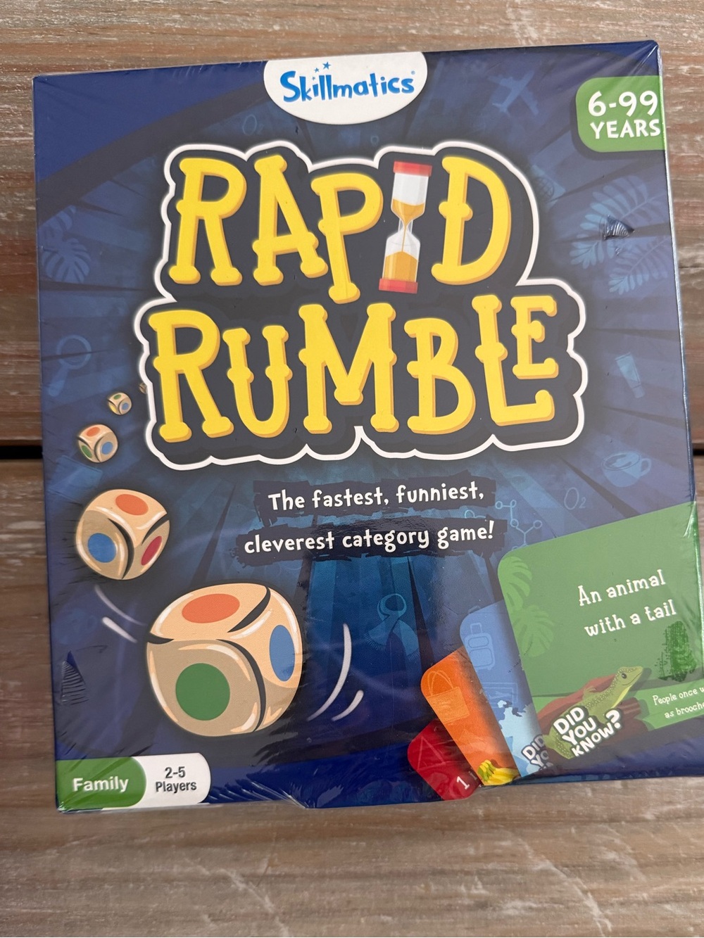 Rapid Rumble Party Game. New.